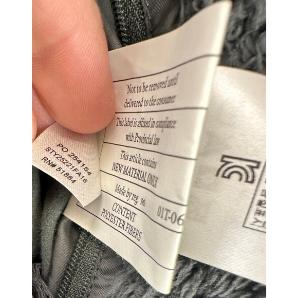 Patagonia Los Gatos Vest, Grey Reversible Full Zip Hoodie - MEDIUM - Picture 9 of 14